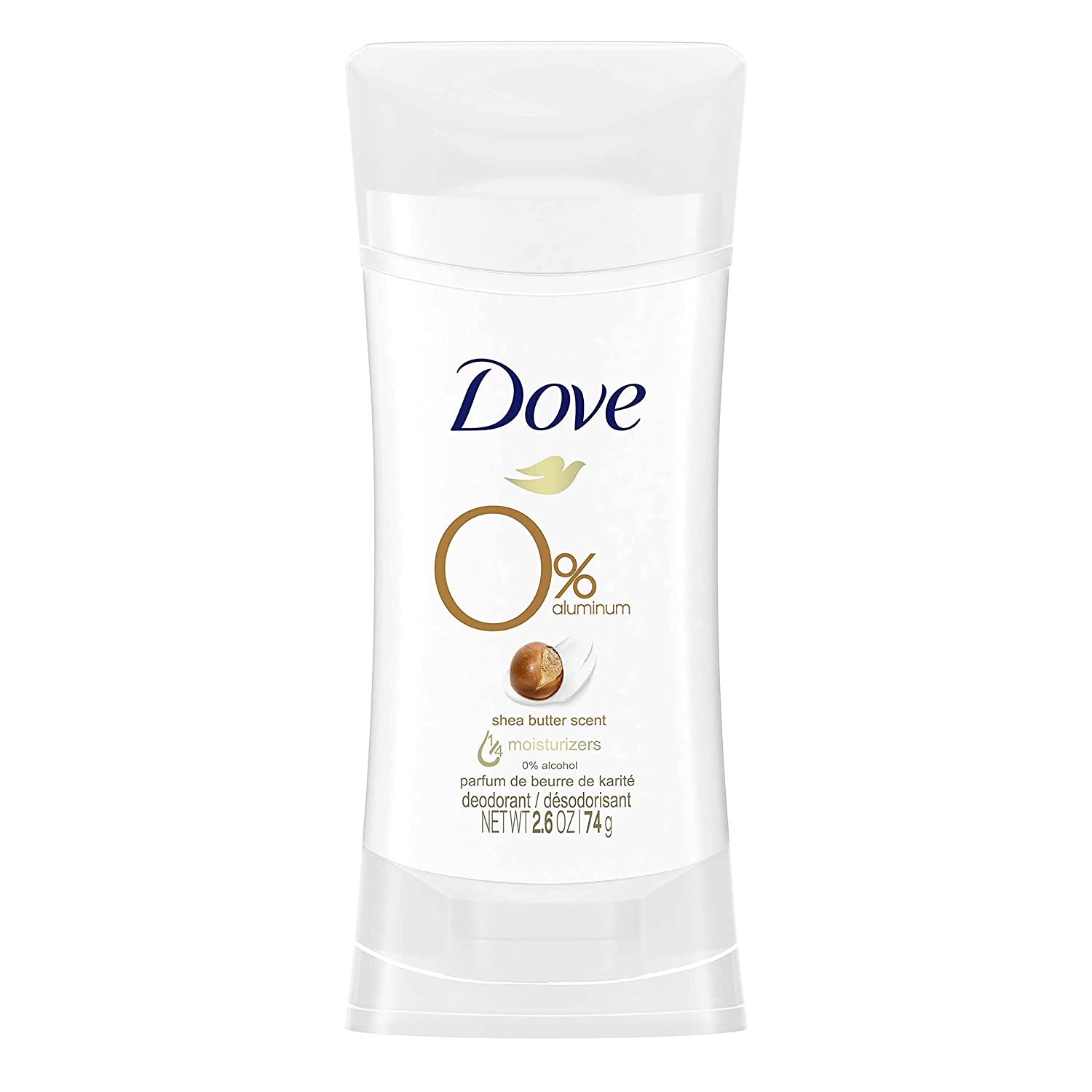 230816075919552_1 Dove 0% Aluminum Deodorant Stick Non irritating Deodorant for Underarm Care Shea Butter Kindest Aluminum Free Deodorant 2.6 oz - Image 1